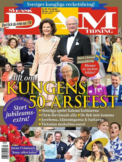 Cover image for Svensk Damtidning
